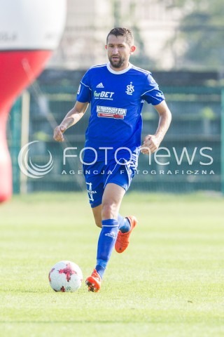  26.08.2017 STALOWA WOLA<br />PILKA NOZNA - II LIGA - 6. KOLEJKA<br />MECZ STAL STALOWA WOLA - LKS LODZ <br />N/Z PRZEMYSLAW KOCOT SYLWETKA<br /> 