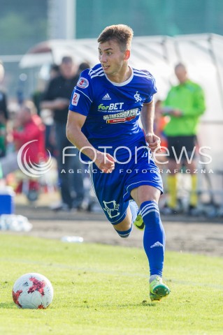  26.08.2017 STALOWA WOLA<br />PILKA NOZNA - II LIGA - 6. KOLEJKA<br />MECZ STAL STALOWA WOLA - LKS LODZ <br />N/Z JAKUB KOSTYRKA SYLWETKA<br /> 