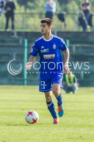  26.08.2017 STALOWA WOLA<br />PILKA NOZNA - II LIGA - 6. KOLEJKA<br />MECZ STAL STALOWA WOLA - LKS LODZ <br />N/Z KAMIL ROZMUS SYLWETKA<br /> 