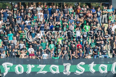  26.08.2017 STALOWA WOLA<br />PILKA NOZNA - II LIGA - 6. KOLEJKA<br />MECZ STAL STALOWA WOLA - LKS LODZ <br />N/Z KIBICE STALI STALOWA WOLA DOPING EMOCJE TRANSPARENT FORZA STAL<br /> 