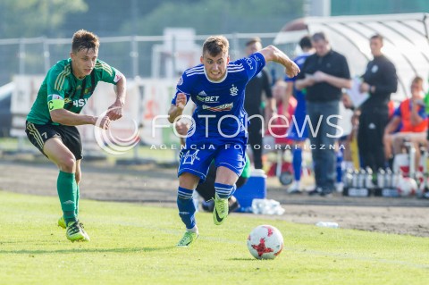  26.08.2017 STALOWA WOLA<br />PILKA NOZNA - II LIGA - 6. KOLEJKA<br />MECZ STAL STALOWA WOLA - LKS LODZ <br />N/Z JAKUB KOSTYRKA KONRAD KORCZYNSKI<br /> 