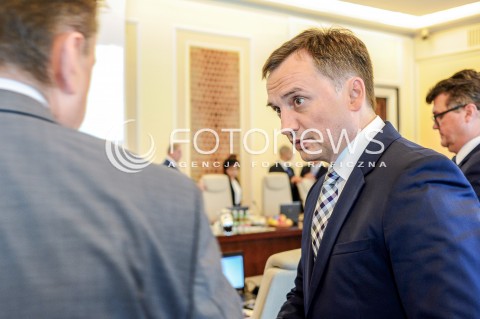  29.08.2017 WARSZAWA<br />POSIEDZENIE RADY MINISTROW<br />N/Z ZBIGNIEW ZIOBRO<br /> 