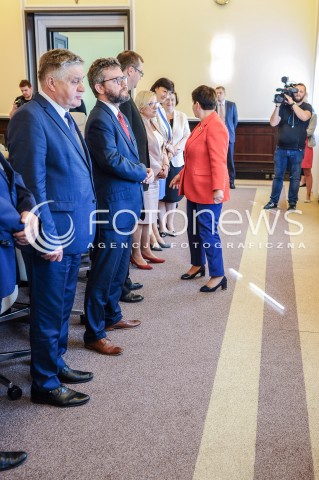  29.08.2017 WARSZAWA<br />POSIEDZENIE RADY MINISTROW<br />N/Z BEATA SZYDLO BEATA KEMPA KRZYSZTOF JURGIEL<br /> 