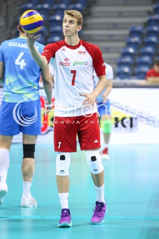  30.08.2017 KRAKOW ( TAURON ARENA ) <br />MISTRZOSTWA EUROPY W SIATKOWCE MEZCZYZN LOTTO EUROVOLLEY POLAND 2017 ( European Volleyball Championship ) <br />BARAZE ( Playoff Phase )<br />MECZ POLSKA - SLOWENIA ( Match Poland - Slovenia ) <br />N/Z ARTUR SZALPUK SYLWETKA <br /> 