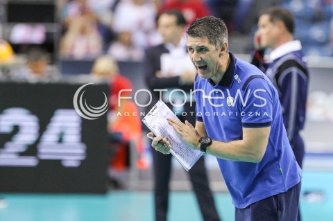  30.08.2017 KRAKOW ( TAURON ARENA ) <br />MISTRZOSTWA EUROPY W SIATKOWCE MEZCZYZN LOTTO EUROVOLLEY POLAND 2017 ( European Volleyball Championship ) <br />BARAZE ( Playoff Phase )<br />MECZ POLSKA - SLOWENIA ( Match Poland - Slovenia ) <br />N/Z SLOBODAN KOVAC - I TRENER ( HEAD COACH ) <br /> 