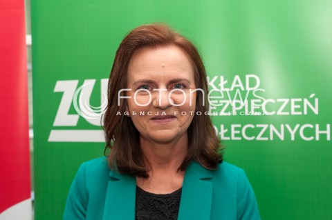  31.08.2017 WARSZAWA<br />KONFERENCJA W ZUS<br />N/Z GERTRUDA USCINSKA<br /> 
