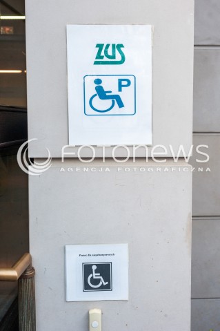  31.08.2017 WARSZAWA<br />KONFERENCJA W ZUS<br />N/Z TABLICA INFORMACYJNA ZUS<br /> 