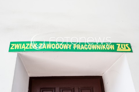  31.08.2017 WARSZAWA<br />KONFERENCJA W ZUS<br />N/Z TABLICA INFORMACYJNA ZWIAZEK ZAWODOWY PRACOWNIKOW ZUS<br /> 