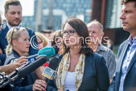  31.08.2017 GDANSK<br />MOC SOLIDARNOSCI OBCHODY POROZUMIENIA SIERPNIA 80. ORGANIZOWANA PRZEZ KOD POMORZE<br />N/Z KAMILA GASIUK PIHOWICZ <br /> 