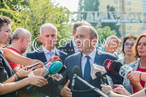  31.08.2017 GDANSK<br />MOC SOLIDARNOSCI OBCHODY POROZUMIENIA SIERPNIA 80. ORGANIZOWANA PRZEZ KOD POMORZE<br />N/Z SLAWOMIR NEUMANN GRZEGORZ SCHETYNA<br /> 