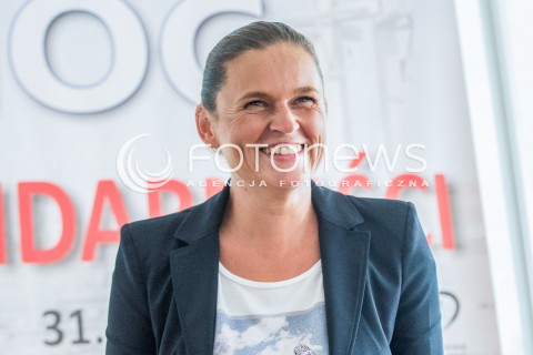  31.08.2017 GDANSK<br />MOC SOLIDARNOSCI OBCHODY POROZUMIENIA SIERPNIA 80. ORGANIZOWANA PRZEZ KOD POMORZE<br />N/Z BARBARA NOWACKA<br /> 