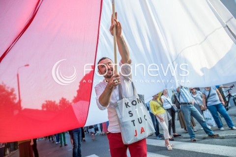  31.08.2017 GDANSK<br />MARSZ KOMITETU OBRONY DEMOKRACJI W GDANSKU<br />N/Z MARSZ KOMITETU OBRONY DEMOKRACJI<br /> 