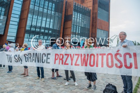  31.08.2017 GDANSK<br />MARSZ KOMITETU OBRONY DEMOKRACJI W GDANSKU<br />N/Z UCZESTNICY MARSZU <br /> 