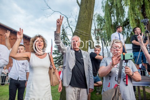  31.08.2017 GDANSK<br />MARSZ KOMITETU OBRONY DEMOKRACJI W GDANSKU<br />N/Z STEFAN NIESIOLOWSKI<br /> 