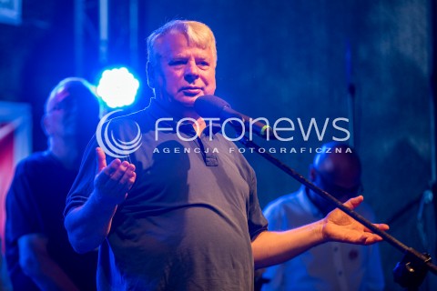  31.08.2017 GDANSK<br />MARSZ KOMITETU OBRONY DEMOKRACJI W GDANSKU<br />N/Z BOGDAN BORUSEWICZ<br /> 