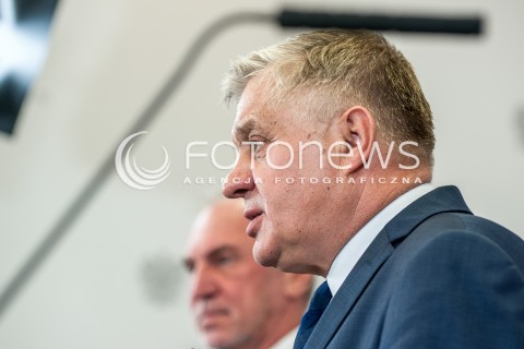  01.09.2017 WARSZAWA<br />KONFERENCJA NA TEMAT UTWORZENIA KRAJOWEGO OSRODKA WSPARCIA ROLNICTWA<br />N/Z KRZYSZTOF JURGIEL ZBIGNIEW BABALSKI<br /> 