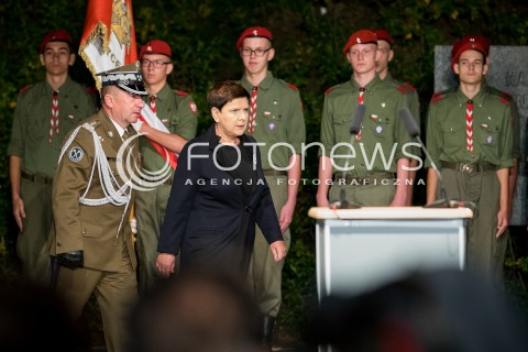  01.09.2017 GDANSK<br />78. ROCZNICA WYBUCHU II WOJNY SWIATOWEJ NA WESTERPLATTE<br />N/Z BEATA SZYDLO<br /> 