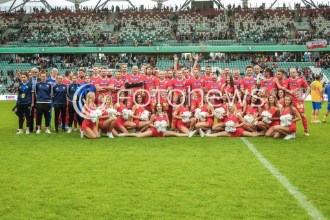  03.09.2017 WARSZAWA WIELKI MECZ 2017<br />GWIAZDY TVN VS REPREZENTACJA WOSP<br />STADION LEGII<br />N/Z  DRUZYNA WOSP<br /> 
