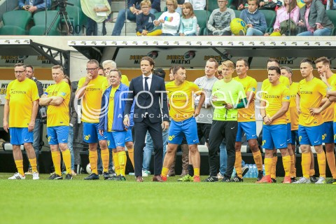  03.09.2017 WARSZAWA WIELKI MECZ 2017<br />GWIAZDY TVN VS REPREZENTACJA WOSP<br />STADION LEGII<br />N/Z  RADOSLAW MAJDAN<br /> 
