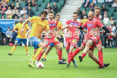  03.09.2017 WARSZAWA WIELKI MECZ 2017<br />GWIAZDY TVN VS REPREZENTACJA WOSP<br />STADION LEGII<br />N/Z JAN SZCZESNY<br /> 
