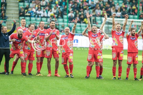  03.09.2017 WARSZAWA WIELKI MECZ 2017<br />GWIAZDY TVN VS REPREZENTACJA WOSP<br />STADION LEGII<br />N/Z  DRUZYNA WOSP JUREK JERZY OWSIAK JAROSLAW KUZNIAR  <br /> 