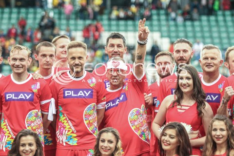 Wielki Mecz 2017: Gwiazdy TVN - WOŚP w Warszawie