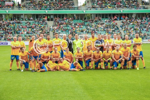  03.09.2017 WARSZAWA WIELKI MECZ 2017<br />GWIAZDY TVN VS REPREZENTACJA WOSP<br />STADION LEGII<br />N/Z  DRUZYNA TVN RADOSLAW MAJDAN<br /> 