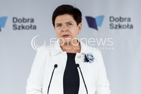  04.09.2017 DOBRZECHOW (WOJ. PODKARPACKIE)<br />OGOLNOPOLSKA INAUGURACJA ROKU SZKOLNEGO 2017/2018 Z UDZIALEM PREMIER BEATY SZYDLO W CENTRUM KSZTALCENIA PRAKTYCZNEGO W DOBRZECHOWIE<br />N/Z PREMIER BEATA SZYDLO<br /> 