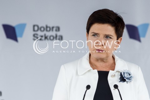  04.09.2017 DOBRZECHOW (WOJ. PODKARPACKIE)<br />OGOLNOPOLSKA INAUGURACJA ROKU SZKOLNEGO 2017/2018 Z UDZIALEM PREMIER BEATY SZYDLO W CENTRUM KSZTALCENIA PRAKTYCZNEGO W DOBRZECHOWIE<br />N/Z PREMIER BEATA SZYDLO<br /> 