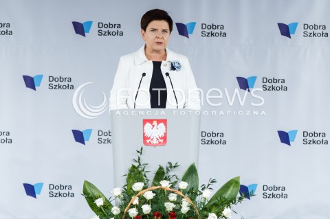  04.09.2017 DOBRZECHOW (WOJ. PODKARPACKIE)<br />OGOLNOPOLSKA INAUGURACJA ROKU SZKOLNEGO 2017/2018 Z UDZIALEM PREMIER BEATY SZYDLO W CENTRUM KSZTALCENIA PRAKTYCZNEGO W DOBRZECHOWIE<br />N/Z PREMIER BEATA SZYDLO<br /> 