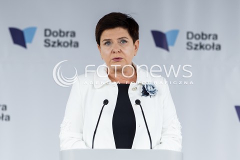  04.09.2017 DOBRZECHOW (WOJ. PODKARPACKIE)<br />OGOLNOPOLSKA INAUGURACJA ROKU SZKOLNEGO 2017/2018 Z UDZIALEM PREMIER BEATY SZYDLO W CENTRUM KSZTALCENIA PRAKTYCZNEGO W DOBRZECHOWIE<br />N/Z PREMIER BEATA SZYDLO<br /> 