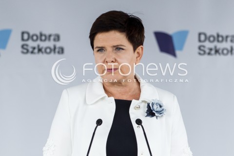  04.09.2017 DOBRZECHOW (WOJ. PODKARPACKIE)<br />OGOLNOPOLSKA INAUGURACJA ROKU SZKOLNEGO 2017/2018 Z UDZIALEM PREMIER BEATY SZYDLO W CENTRUM KSZTALCENIA PRAKTYCZNEGO W DOBRZECHOWIE<br />N/Z PREMIER BEATA SZYDLO<br /> 