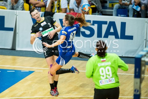  06.09.2017 GDYNIA<br />PGNIG SUPERLIGA KOBIET W PILCE RECZNEJ<br />SEZON 2017/2018<br />MECZ VISTAL GDYNIA - KRAM START ELBLAG<br />N/Z JAGODA BLASZKOWSKA MAGDA BALSAM<br /> 