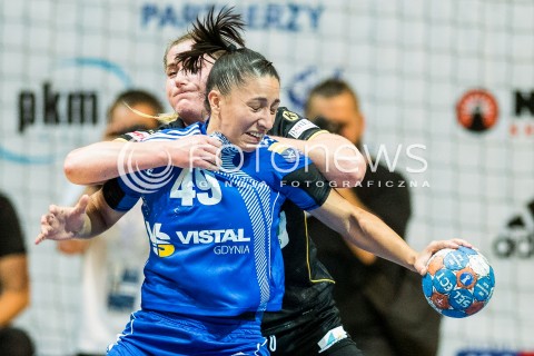  06.09.2017 GDYNIA<br />PGNIG SUPERLIGA KOBIET W PILCE RECZNEJ<br />SEZON 2017/2018<br />MECZ VISTAL GDYNIA - KRAM START ELBLAG<br />N/Z PATRICIA MATIELI MACHADO<br /> 