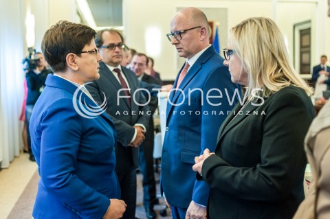  07.09.2017 WARSZAWA<br />POSIEDZENIE RADY MINISTROW<br />N/Z BEATA SZYDLO BEATA KEMPA MAREK GROBARCZYK<br /> 