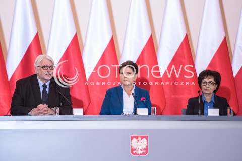  07.09.2017 WARSZAWA<br />SPOTKANIE PREMIER Z AMBASADORAMI <br />N/Z PREMIER BEATA SZYDLO WITOLD WASZCZYKOWSKI ELZBIETA WITEK<br /> 