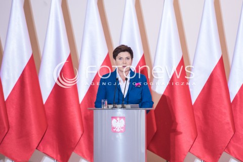 Spotkanie premier Beaty Szydło z ambasadorami w Warszawie