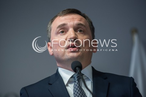  07.09.2017 WARSZAWA<br />KONFERENCJA PRASOWA MINISTRA SPRAWIEDLIWOSCI<br />N/Z MINISTER SPRAWIEDLIWOSCI ZBIGNIEW ZIOBRO<br /> 