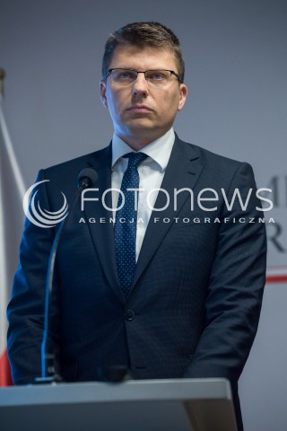  07.09.2017 WARSZAWA<br />KONFERENCJA PRASOWA MINISTRA SPRAWIEDLIWOSCI<br />N/Z MARCIN WARCHOL<br /> 