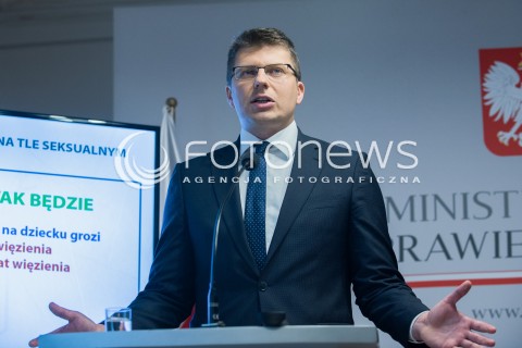  07.09.2017 WARSZAWA<br />KONFERENCJA PRASOWA MINISTRA SPRAWIEDLIWOSCI<br />N/Z MARCIN WARCHOL<br /> 