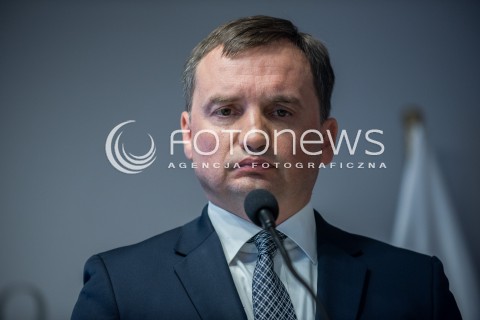  07.09.2017 WARSZAWA<br />KONFERENCJA PRASOWA MINISTRA SPRAWIEDLIWOSCI<br />N/Z MINISTER SPRAWIEDLIWOSCI ZBIGNIEW ZIOBRO<br /> 