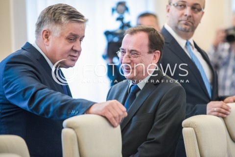  07.09.2017 WARSZAWA<br />POSIEDZENIE RADY MINISTROW<br />N/Z KRZYSZTOF JURGIEL MARIUSZ KAMINSKI<br /> 