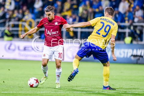  08.09.2017 GDYNIA <br />PILKA NOZNA - EKSTRAKLASA SEZON 2017/2018<br />MECZ ARKA GDYNIA - WISLA KRAKOW<br />N/Z CARLOS LOPEZ<br /> 