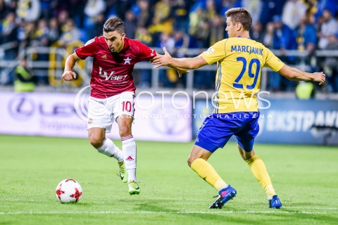  08.09.2017 GDYNIA <br />PILKA NOZNA - EKSTRAKLASA SEZON 2017/2018<br />MECZ ARKA GDYNIA - WISLA KRAKOW<br />N/Z CARLOS LOPEZ<br /> 