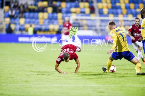  08.09.2017 GDYNIA <br />PILKA NOZNA - EKSTRAKLASA SEZON 2017/2018<br />MECZ ARKA GDYNIA - WISLA KRAKOW<br />N/Z CARLOS LOPEZ CARLITOS ADAM MARCINIAK<br /> 
