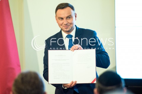  11.09.2017 WARSZAWA<br />INAUGURACYJNE POSIEDZENIE KOMITETU NARODOWYCH OBCHODOW SERNEJ ROCZNICY ODZYSKANIA NIEPODLEGLOSCI RP<br />N/Z PREZYDENT RP ANDRZEJ DUDA<br /> 