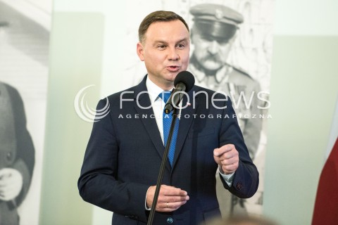  11.09.2017 WARSZAWA<br />INAUGURACYJNE POSIEDZENIE KOMITETU NARODOWYCH OBCHODOW SERNEJ ROCZNICY ODZYSKANIA NIEPODLEGLOSCI RP<br />N/Z PREZYDENT RP ANDRZEJ DUDA<br /> 