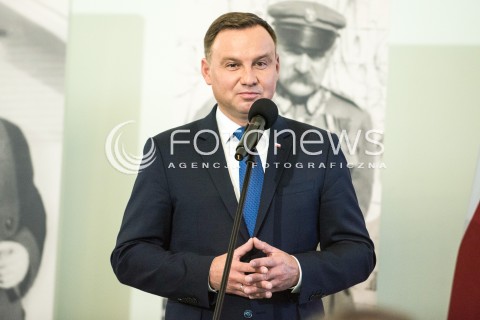  11.09.2017 WARSZAWA<br />INAUGURACYJNE POSIEDZENIE KOMITETU NARODOWYCH OBCHODOW SERNEJ ROCZNICY ODZYSKANIA NIEPODLEGLOSCI RP<br />N/Z PREZYDENT RP ANDRZEJ DUDA<br /> 