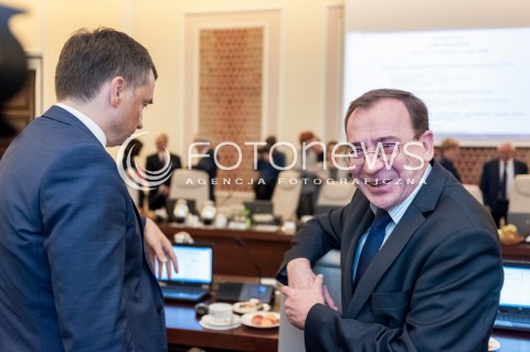  12.09.2017 WARSZAWA<br />POSIEDZENIE RADY MINISTROW<br />N/Z MARIUSZ KAMINSKI ZBIGNIEW ZIOBRO<br /> 