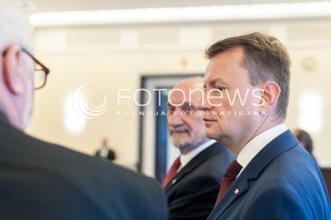  12.09.2017 WARSZAWA<br />POSIEDZENIE RADY MINISTROW<br />N/Z MARIUSZ BLASZCZAK ANTONI MACIEREWICZ<br /> 